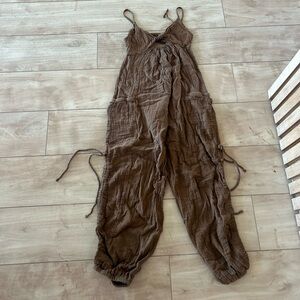Urban outfitters out from under brown jumpsuit size small